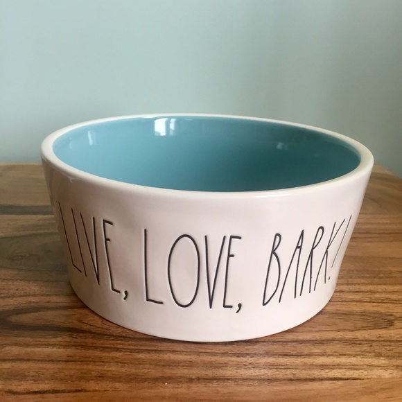 rae dunn live love bark bowl